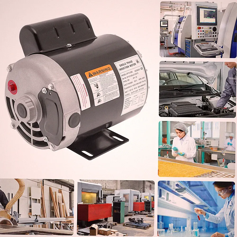 115V/230V Air Pump Electrical Machinery General Single Compressor Electric Motor