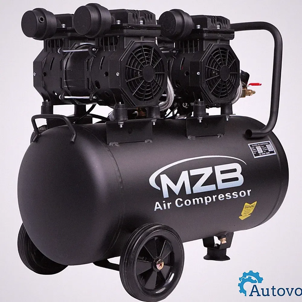 13.2 Gallon Ultra Quiet Air Compressor Portable with Wheels 70db/110V/1.5HP