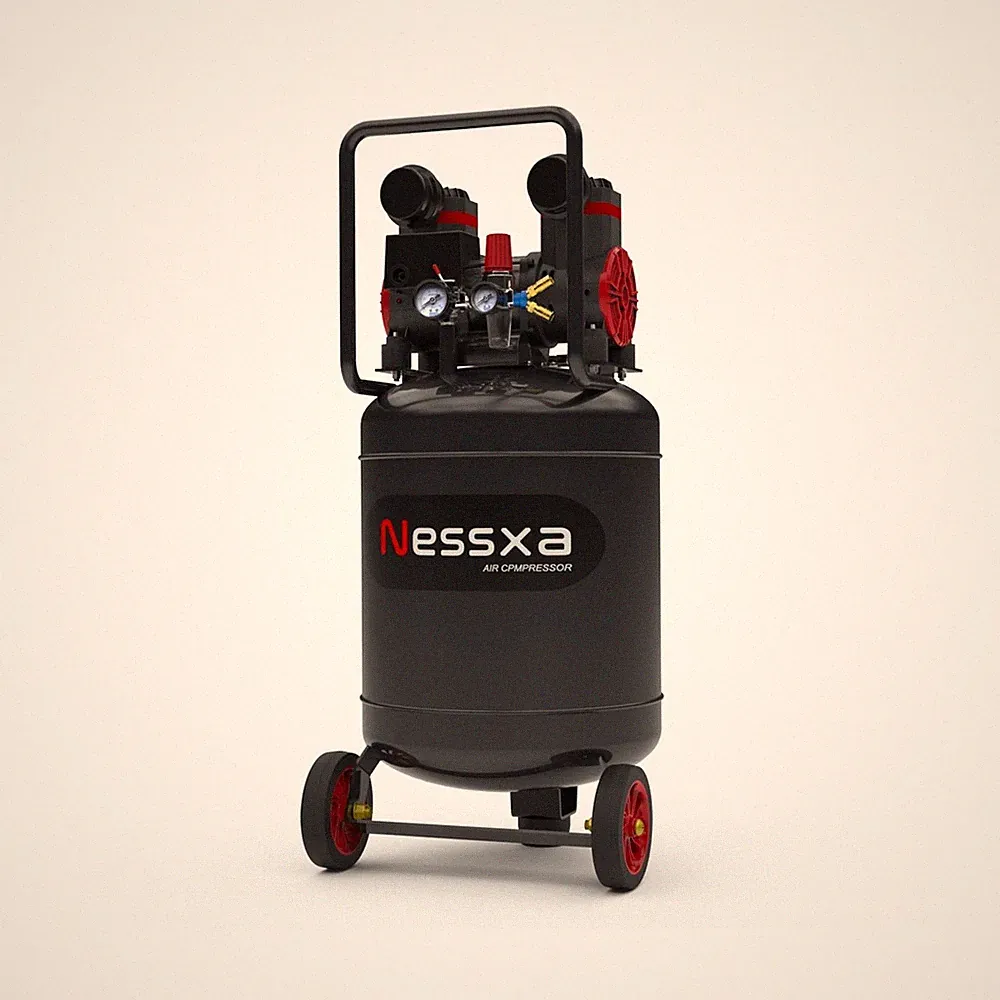 14 Gallon Ultra Quiet Air Compressor with 2 Quick Couplers 2HP 8.75 CFM, Max...
