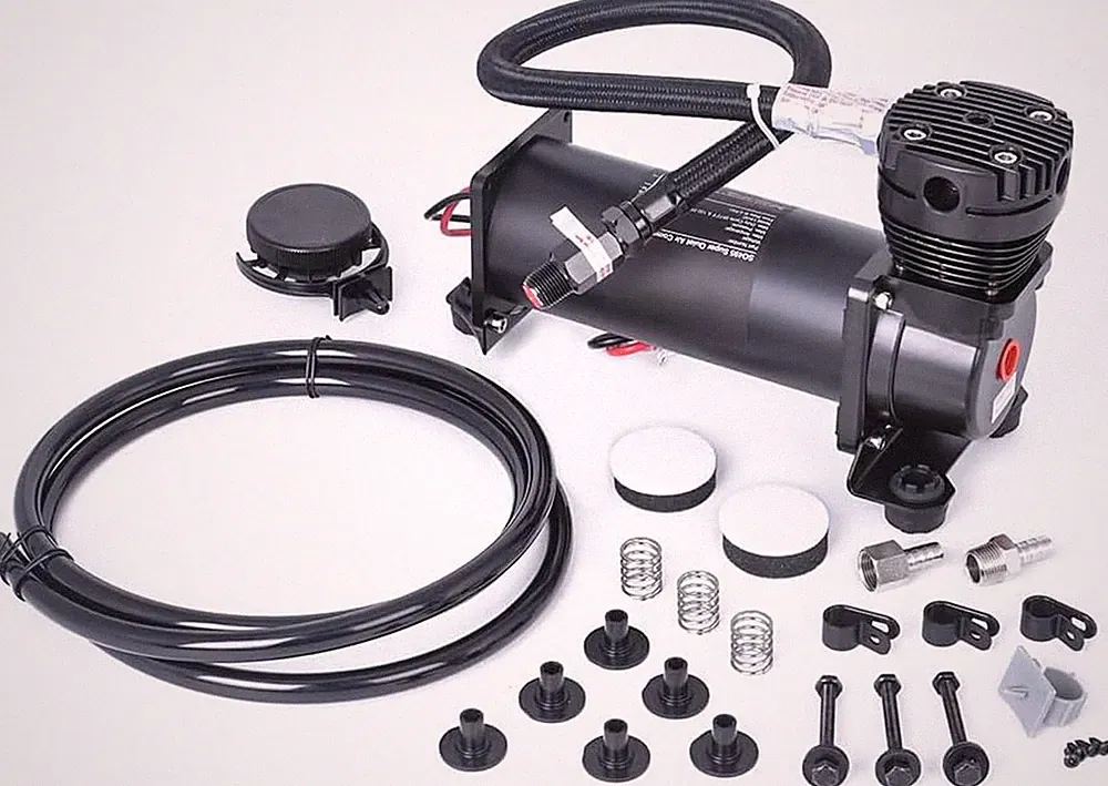 Ultra Quiet Air Compressor, 1/4 NPT Super Silent 69DB 12V 300PSI Air Ride Suspen